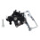 WAKE Deragliatore anteriore 110 x 80 mm Argento-Nero 14