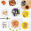 4 PCS Cute Bear Shape Plastic Salad Plates Set, White Fruit and Snack Dinner Dessert Plates, Kitchenware Tableware 3