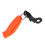 Sifflet d’urgence à double fréquence orange PP 1pc 11