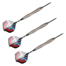 Set da 3 freccette professionali con punta in acciaio da 20 g - Argento