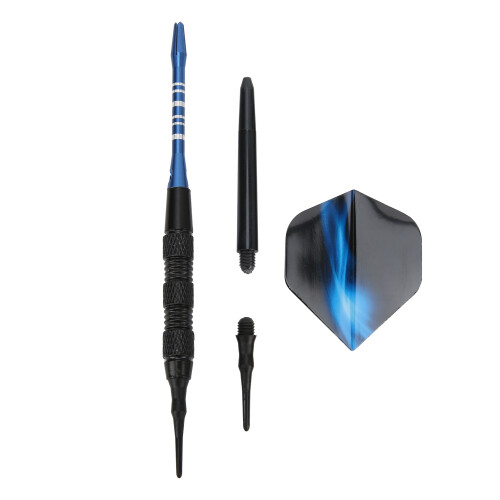Set di freccette in plastica da 3 pezzi, 128 g, plastica+alluminio 2