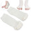 Chaussettes séparatrices des cinq orteils en polyester, taille moyenne. 14