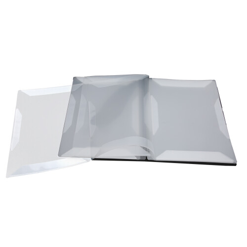 Cartella Musicale 40 Tasche A4 Plastica 32x24cm
