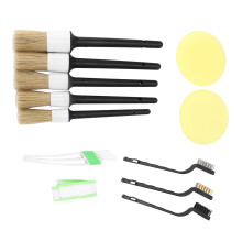 Ensemble de 13 brosses de nettoyage automobile pour tuyau d'échappement