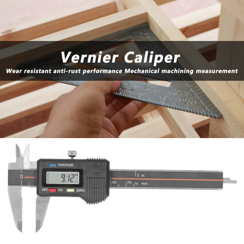 Portable Digital Vernier Caliper 0-70mm, Precise, Rust-Resistant 2