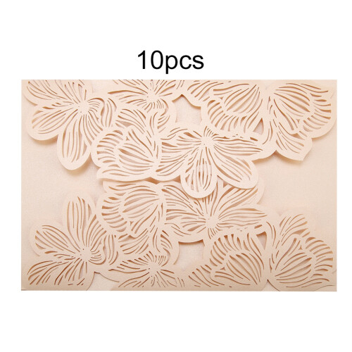 10Pcs European Style Wedding Invitations Cards