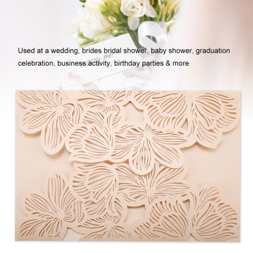 10Pcs European Style Wedding Invitations Cards 1