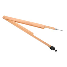 Zirkel Schulbedarf Geometrie Bleistift Kompass Set Beige Holz Lehrerbedarf Mathematische Werkzeuge für Architektur