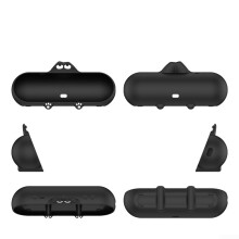 Silicone Case for Beats Pill 2024 - Slim Protective Cover for Bluetooth Speaker, Scratch-Resistant, Black Color