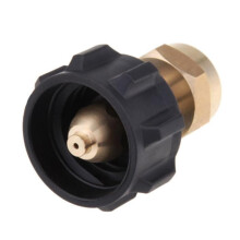 Tankadapter für Propanflaschen mit Überfüllschutz, für Grill und Camping, robust und langlebig, einfache Handhabung