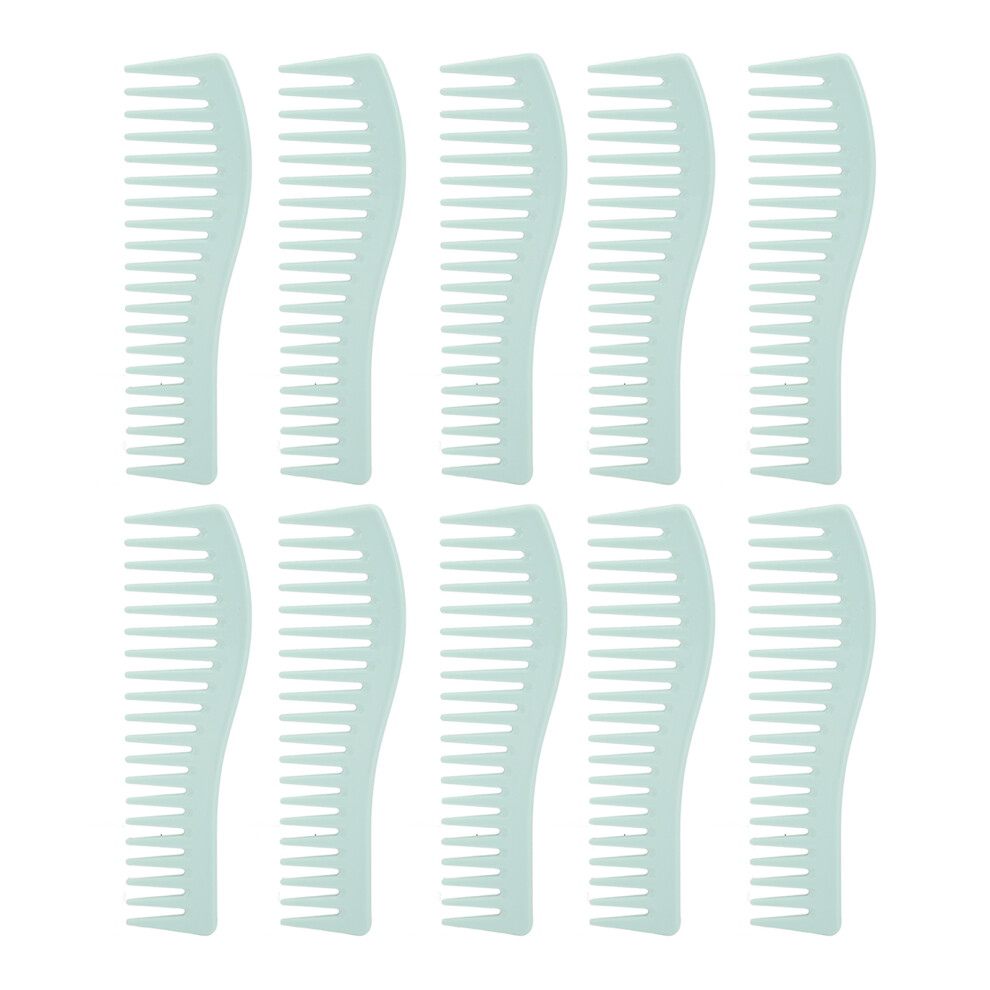 10pcs Wide Tooth Comb Large Hair Detangling Comb