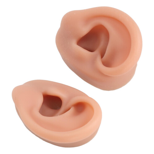 Silicone Ear Model Lifelike Flexible Reusable Left 2