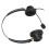H600D-2.5 Cuffie cablate binaurali nere, 2.5mm 5