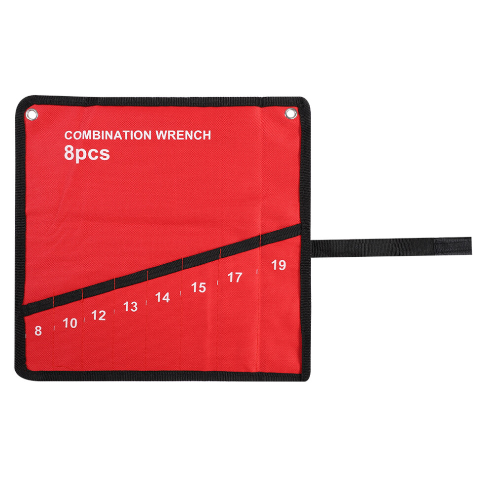 Multi Pocket Roll Up Tools Storage Bag Spanner 8195014564036