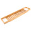 Modern Bamboo Bath Tray Bathtub Storage Rack Shelf 1