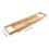 Modern Bamboo Bath Tray Bathtub Storage Rack Shelf 12