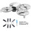 Propeller Blade Set for Enhanced Drone Performance - Compatible with DJI Models, Lightweight Design, High Durability 2