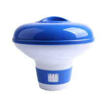 Swimming Pool Floating Chemical Dispenser for Bromine Tablets and Chlorine - Durable Applicator for Hot Tubs and Pools
