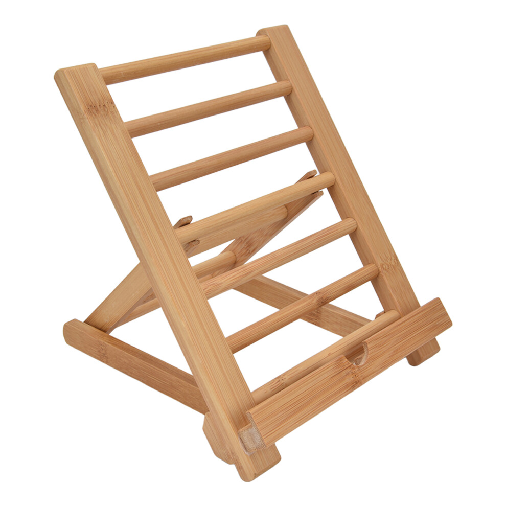 Tablet Stand Bamboo Folding Multi Angle Universal 8195014565255