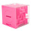 Cube puzzle 3D labyrinthe rose 8x8x8 cm ABS 14