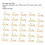 30 pièces de lettres en bois Love Script DIY, 5,5  3 cm 12