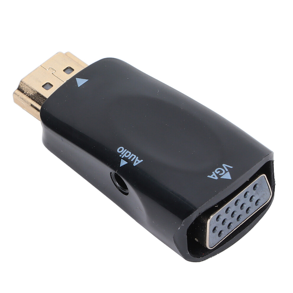 Hdmi To Vga Video Converter 1080P With Audio Cable For Desktop Easy Connection 4261343553011