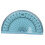 Set di quattro righelli in plastica, blu trasparente 6