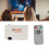 Adaptateur HDMI vers RF avec télécommande, 100-240 V, prise EU 14