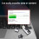 CR10033 32 Go USB 2.0 en aluminium noir/blanc 5