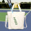 Badminton Racket Bag Shoulder Carry Lightweight Waterproof Multi-Purpose Storage White  Adjustable Size Durable Material 3