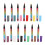 12PCS Nail Polish Pens Multiple Colors High 5
