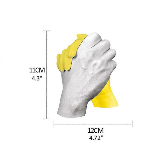 Diy Hand Casting Kit for Couples, Wedding Anniversary Family - Create Unique Plaster Statues 2