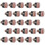 25pcs Pool Cue Tips Leather Billiard Cue Tips Screw On Pool Cue Tips Replacement Cue Tips 3