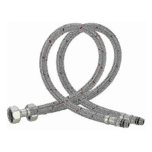 Flexible Connection Hose Stainless Steel Tap for Hot And Cold Water Single Handle Kitchen Sink Tap 60cm