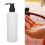 2pcs 250ml Massage Oil Dispenser Refillable 12