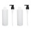 2pcs 250ml Massage Oil Dispenser Refillable 1