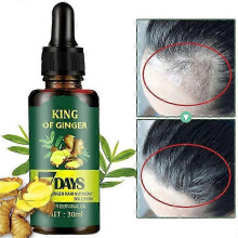 3pcs 7 Day Ginger Germinal Serum Essence Oil Loss Treatment Growth Hair,ginger Hair Growth Serum