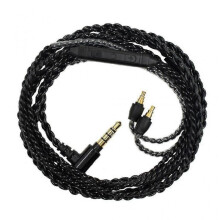 For Ie40 Pro Headphones Cord Wire Microphone Volume Control Headphones Durable