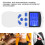 Stimulateur musculaire électrique à 8 modes, 3 piles AAA 13
