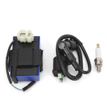 CDI-Box-Kit mit Zündkerzen- und Zündspule 30510-GF9-405 Ersatzteil für Honda Sportrax 90 TRX90 2x4 1993