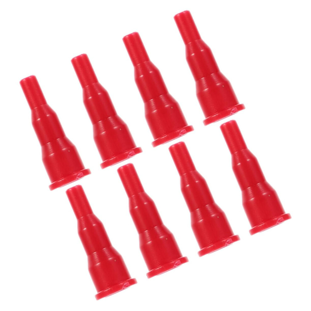 Valve Blow Torch Camping Stove Set, Portable Gas Canister Regulator with 8 Pieces, Includes Red Plastic Nozzle and Fuel Indicator-image-OPC-PJR6MVT-NEW