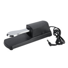 Universal Electronic Keyboard Sustain Pedal Black 22.5x7x6cm