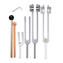 4pcs Tuning Compatiblek Set(128hz, 136.1hz, Mi 528hz, 4096hz),compatible Healing Chakra,sound Therapy,reliever Stf-f