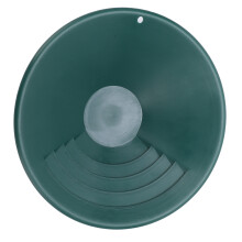 Pan d'or ABS vert 260 mm 10,2 po plateau à tamis