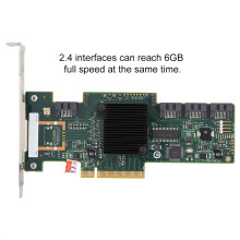 9212-4i carte RAID à 4 ports, 8 To, 170x120x20mm, noir