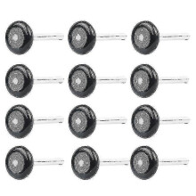 12 Pcs 2 Inch Garage Door Rolle Nylon Garage Door Wheels for Garage Track Replacement with Sealed 6