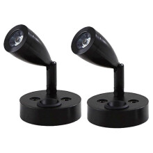 2 Pieces Reading Lights Led Spotlight 12v Dimmable Switch Wall Bedside Lamp Interior Light Motorhome 6000k White for Motorhome