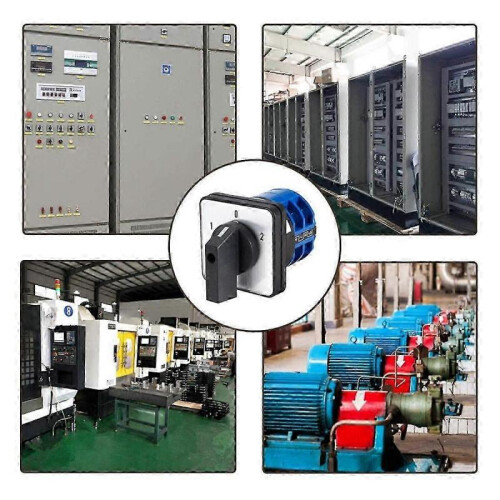 Changeover Selector Switch 3 Positions 8 Terminals Universal Rotary Cam Selector Latching Switches 32a 2