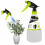 Empty Trigger Sprayer Atomiser Hand Spray Bottle Plants Garden Cleaning Flowers 0.5L 8