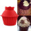 3 Pack Giant Big Silicone Cupcake Cake Mould Top Cupcake Bake Set Baking Mold Cake Bake Tool 1